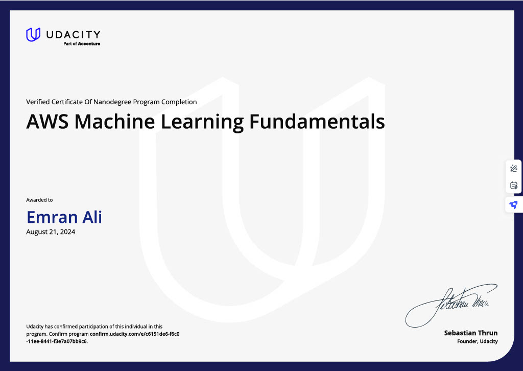 AWS ML Fundamentals