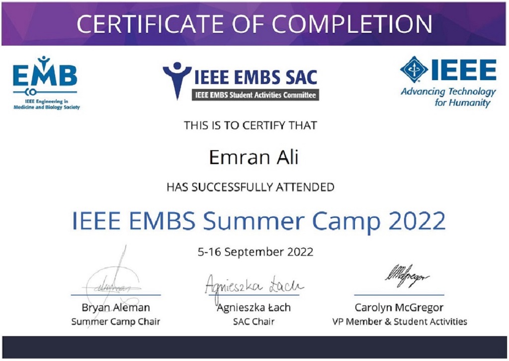 EMBS Summer Camp