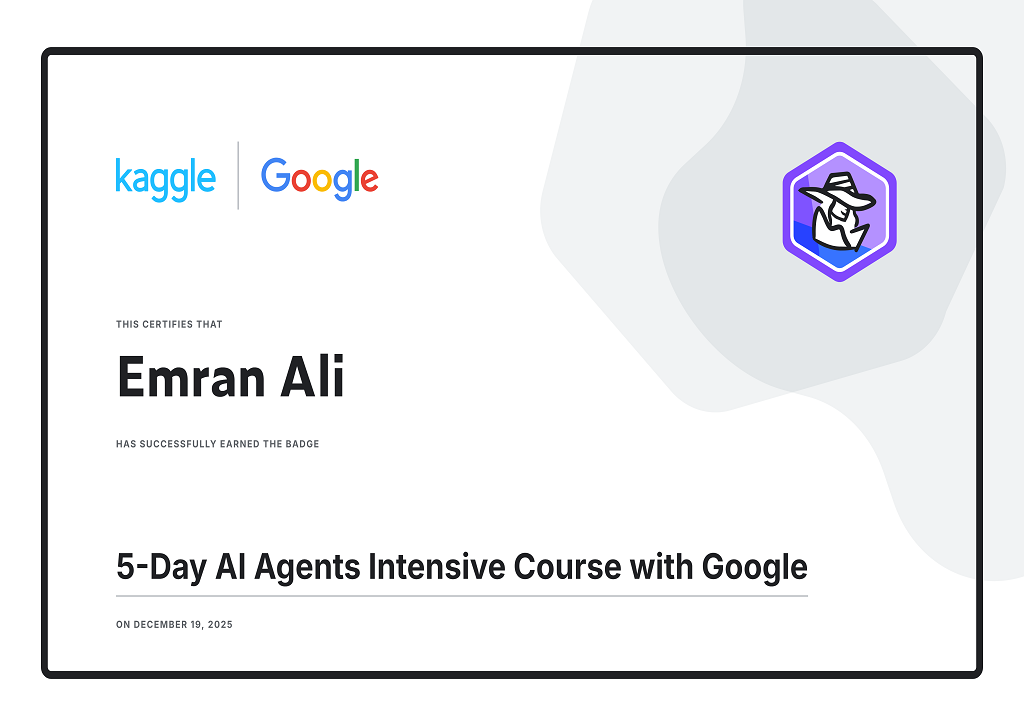 AI Agents Intensive Course